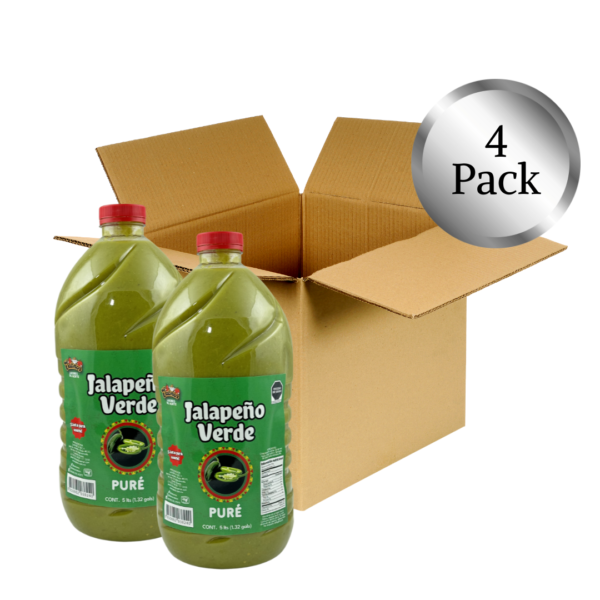 Puré de Jalapeño Verde (4 Pack)