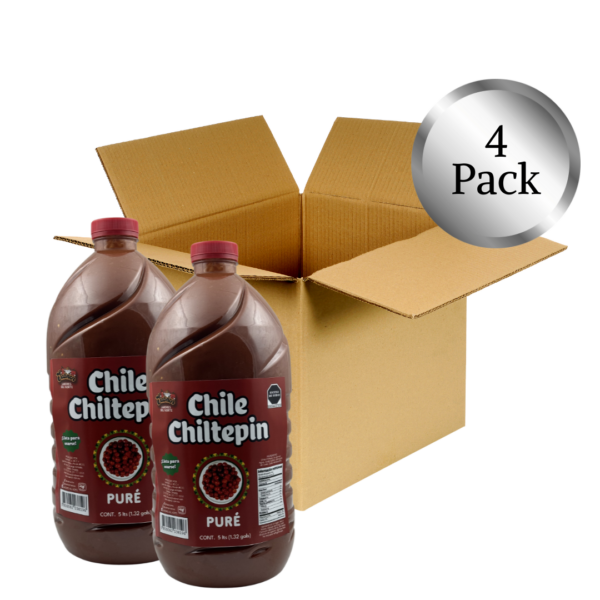 Puré de Chile Chiltepín (4 Pack)