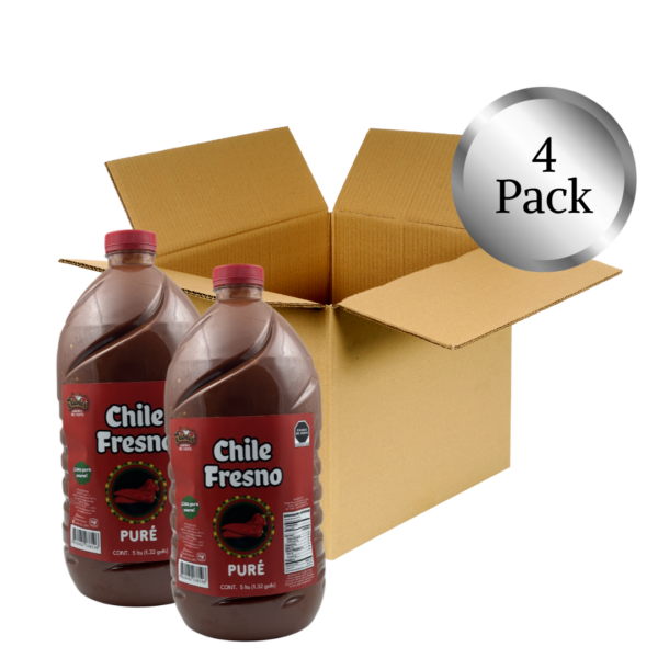 Puré de Chile Fresno (4 Pack)