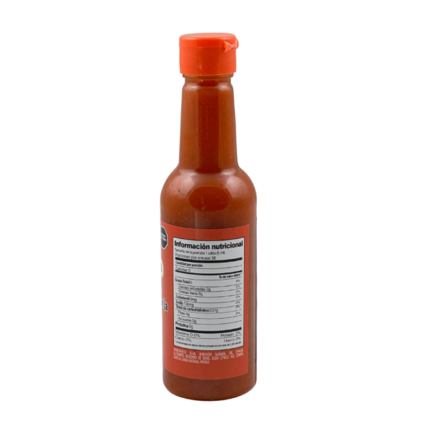 Salsa Habanero Naranja 190ml Botella PET - Imagen 3