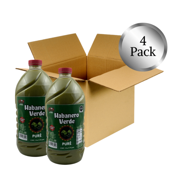 Puré de Habanero Verde (4 Pack)