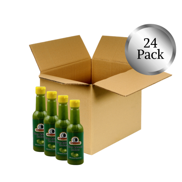 Salsa Habanero Verde 190ml Botella PET (Caja 24 Pzs)