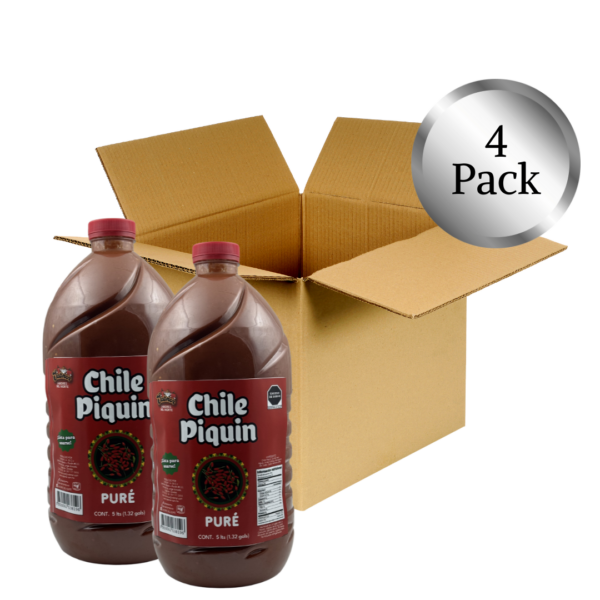 Puré de Chile Piquín (4 Pack)